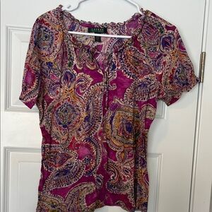 Lauren Ralph Lauren 100% cotton blouse